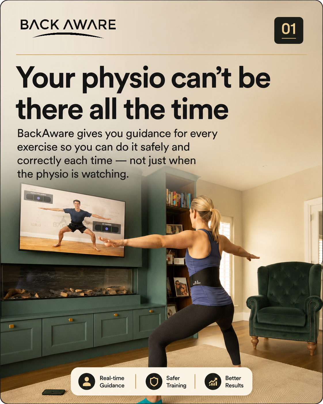 Your physio can't be there all the time