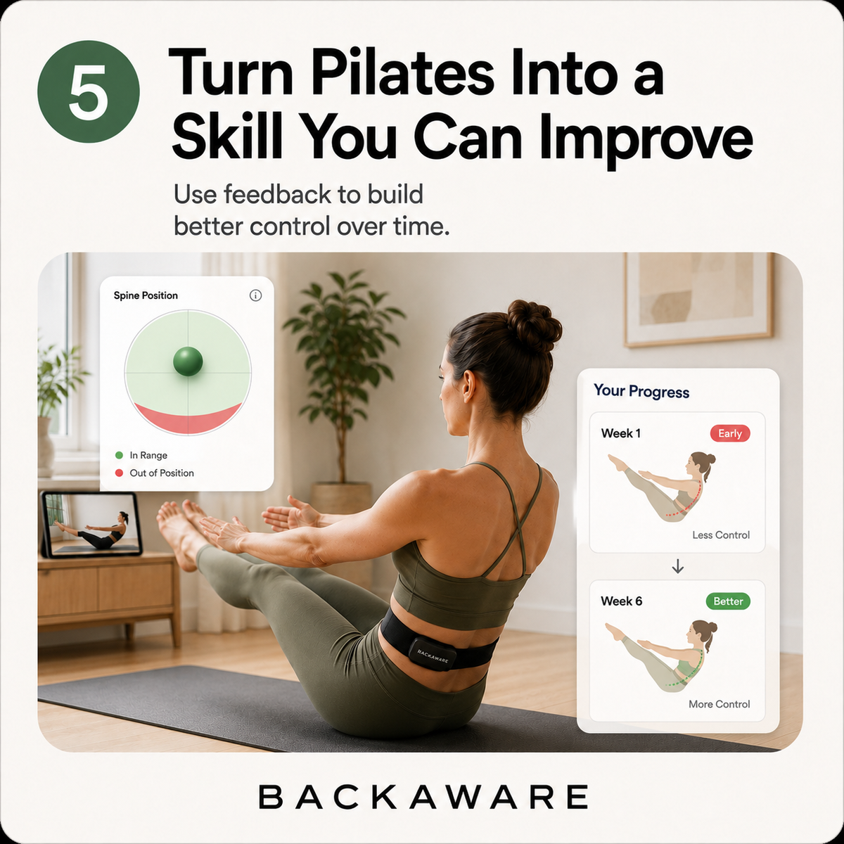 Turn Pilates into a skill you can improve