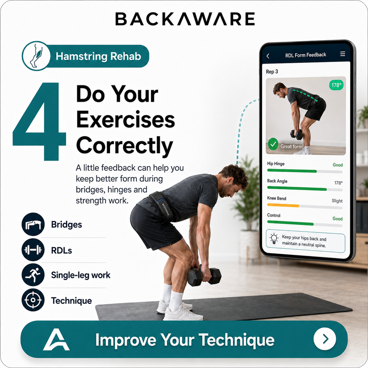 Do your exercises correctly