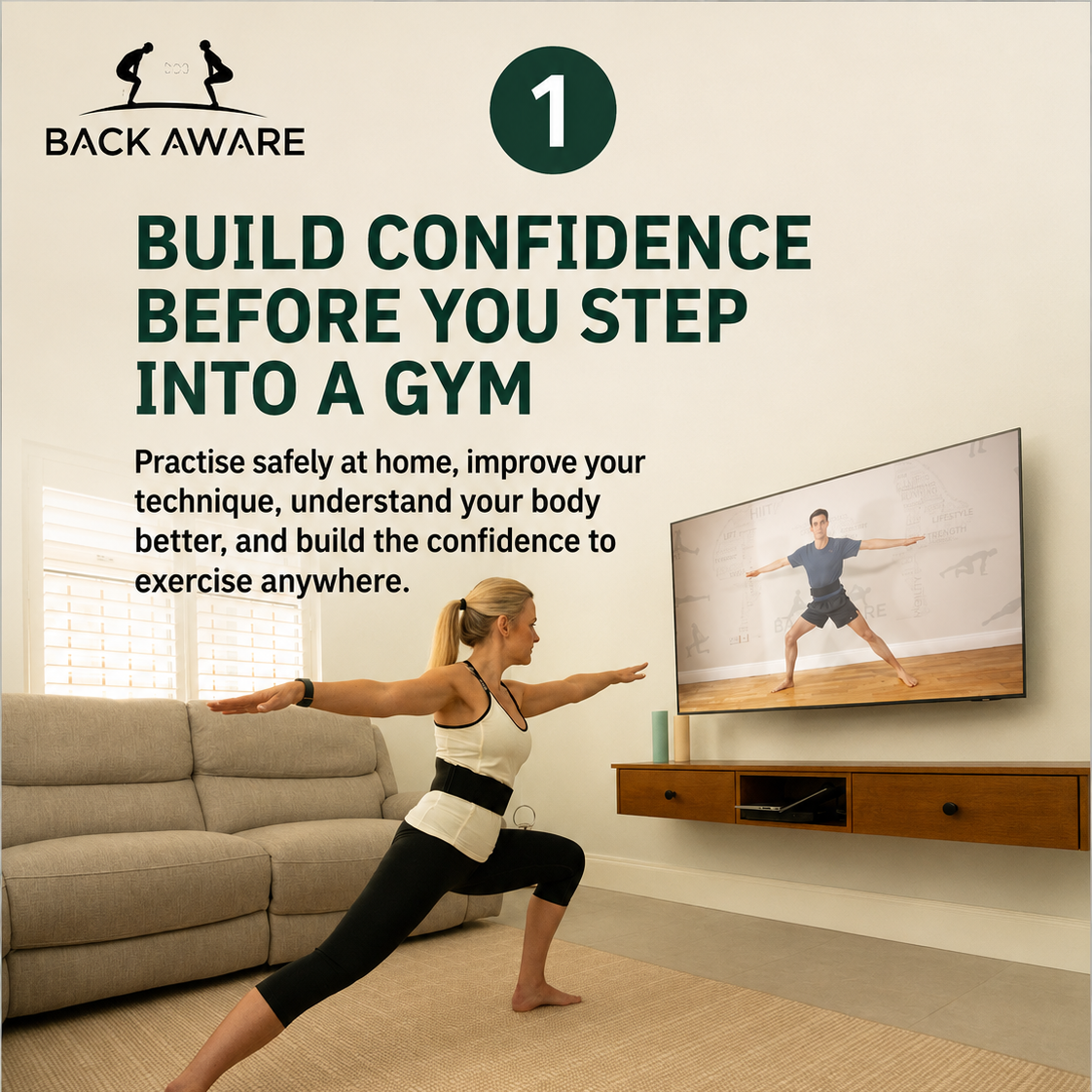 Build confidence before you step into a gym