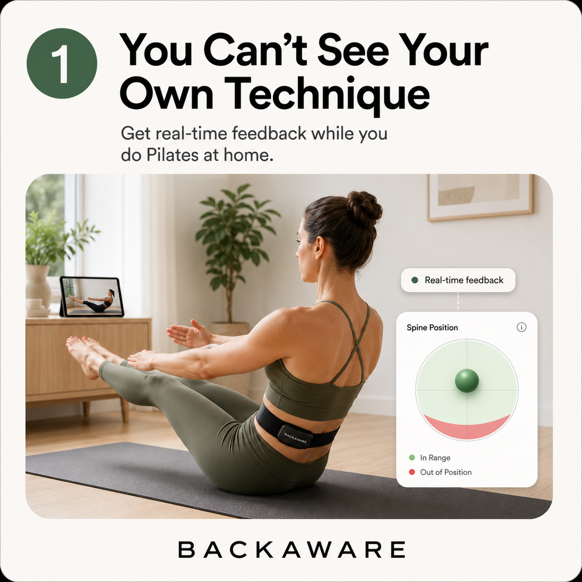 You can't see your own technique